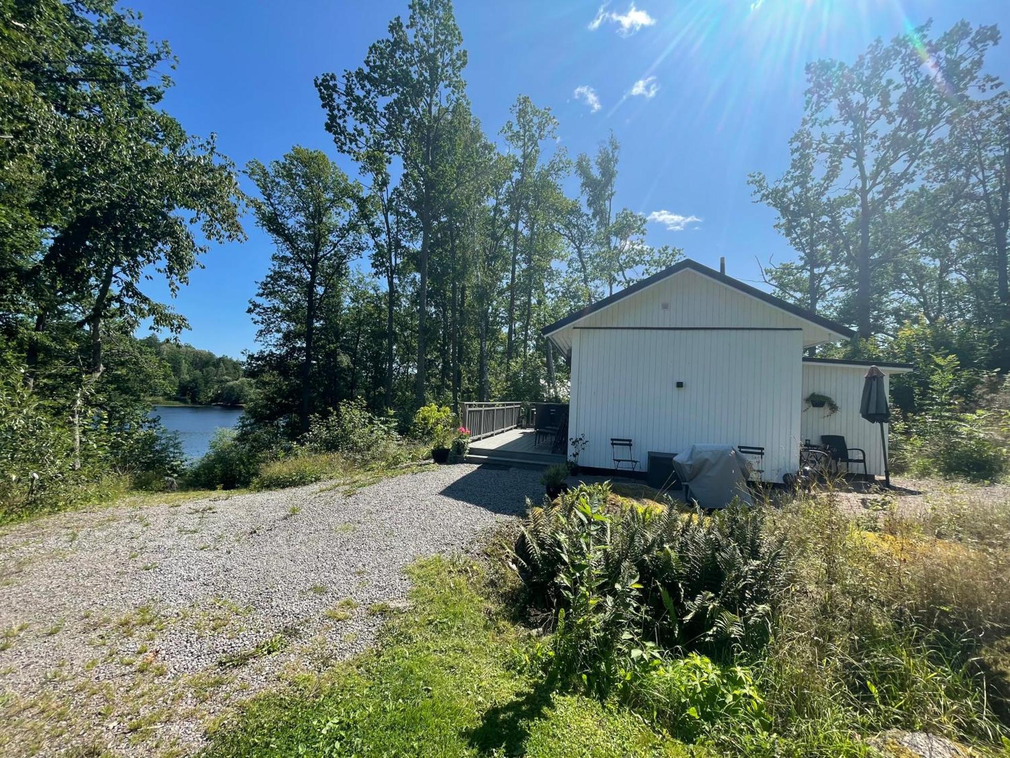 Humlegarden Lake Cottage, Horn Exterior foto